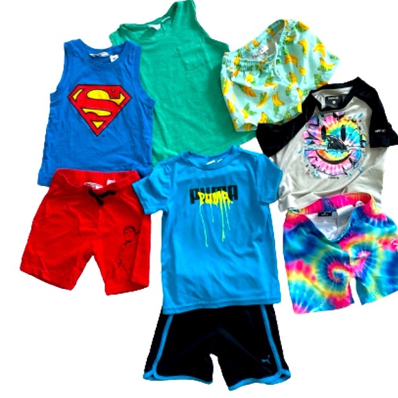 2T / 3T toddler boys Summer bundle - Picture 1 of 6